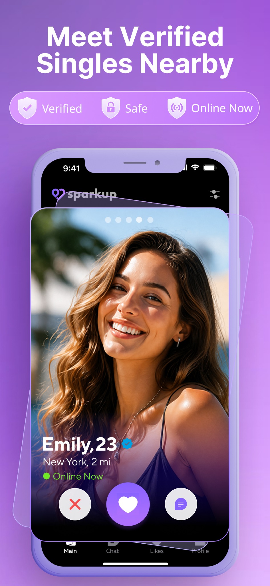 Meet verified singles nearby screenshot